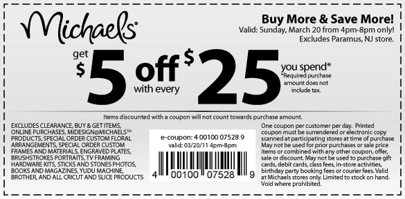 These coupons are not valid michaels printable coupons april 2011. These coupons are not valid