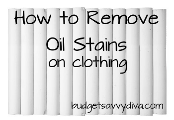 How To Remove Grease and Oil Stains on Clothing | Budget ...