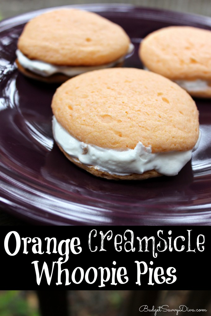 Orange Creamsicle Whoopie Pies Recipe - Budget Savvy Diva