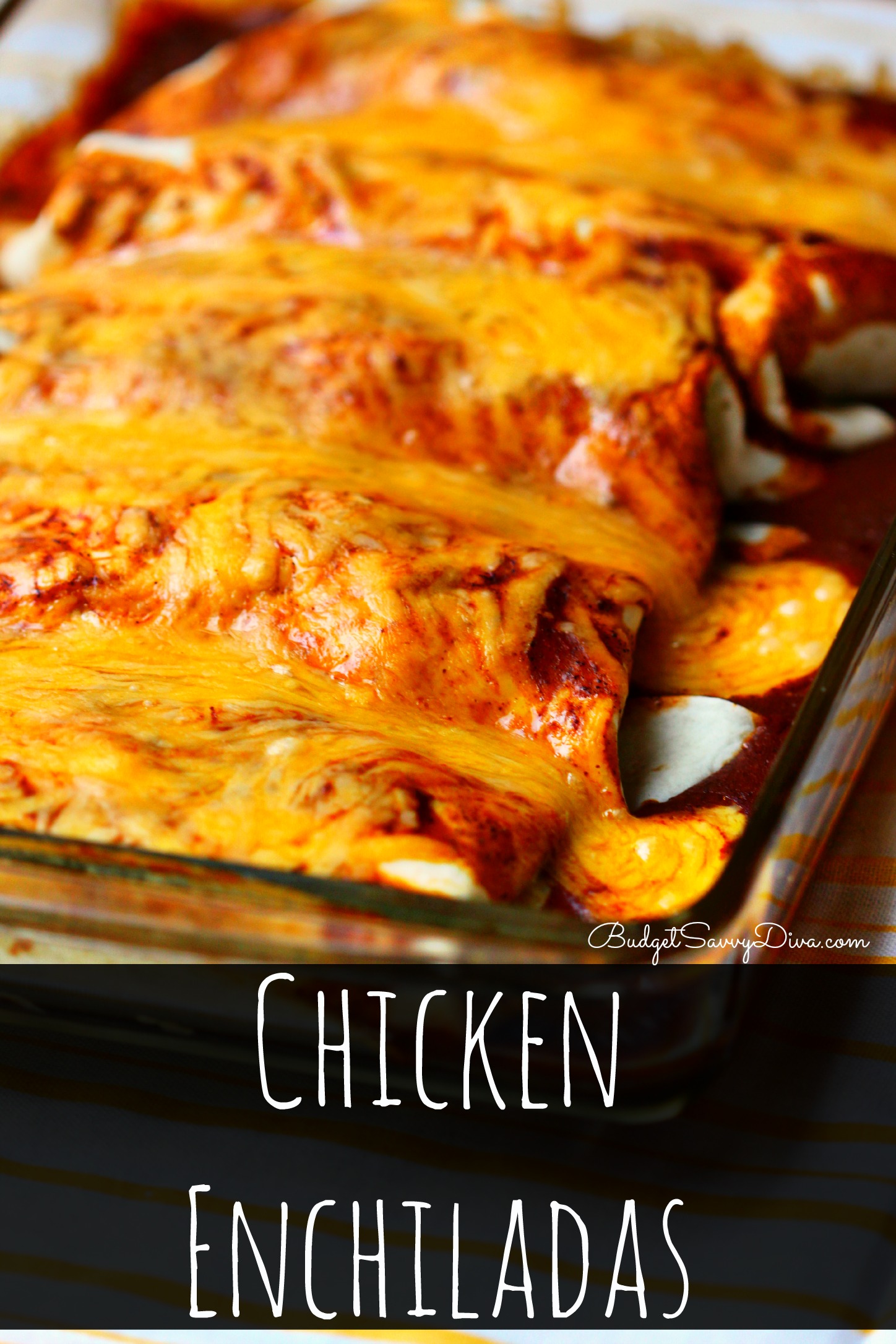 recipe for chicken enchiladas