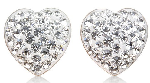 FREE Sterling Silver Swarovski Elements Heart Earrings (reg 99.99 ...