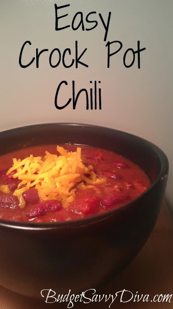 Easy Crock Pot Chili Recipe
