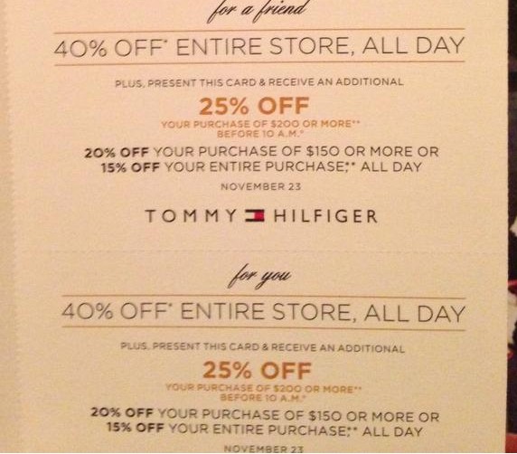 black friday tommy hilfiger