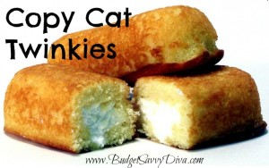 Copy Cat Twinkies Recipe