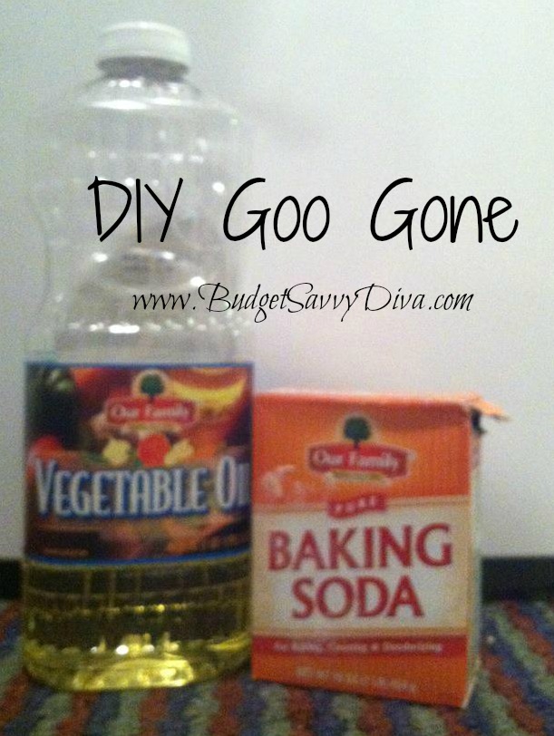 Diy Goo Gone Budget Savvy Diva
