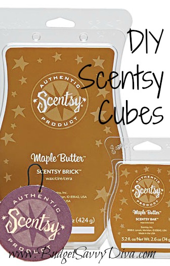 how many scentsy cubes to use