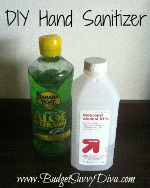 Fresh Aloe Vera Hand Sanitizer, Recipe
