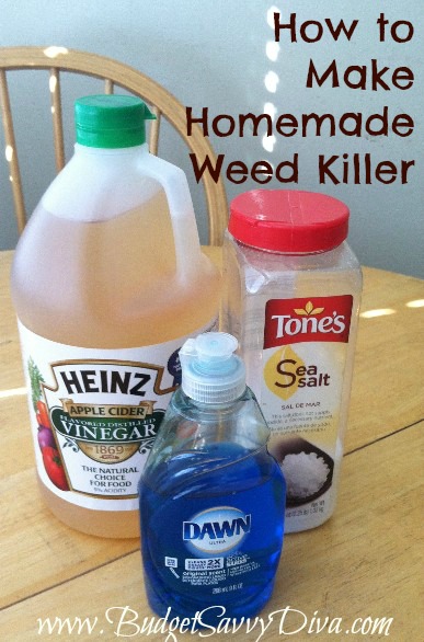 How to make weed killer: a quick, easy homemade solution