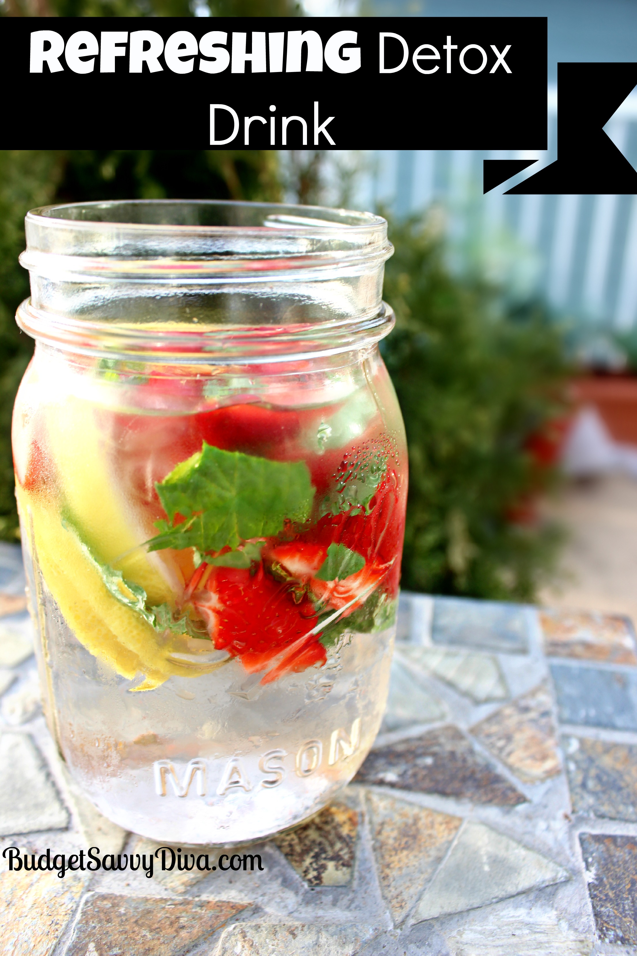 Refreshing Drink - Budget Savvy Diva