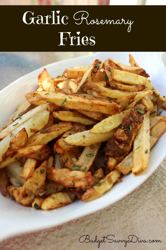 Garlic Rosemary French Fries Recipe