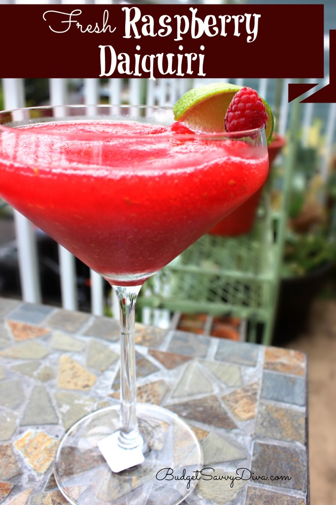 Fresh Raspberry Daiquiri Recipe 