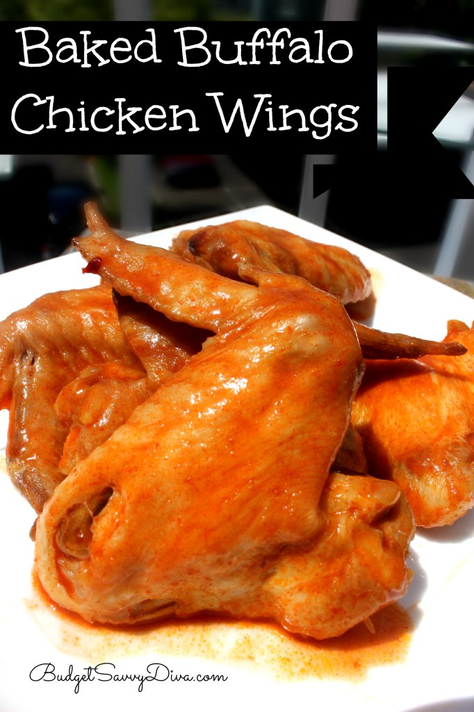 Baked Buffalo Chicken Wings 