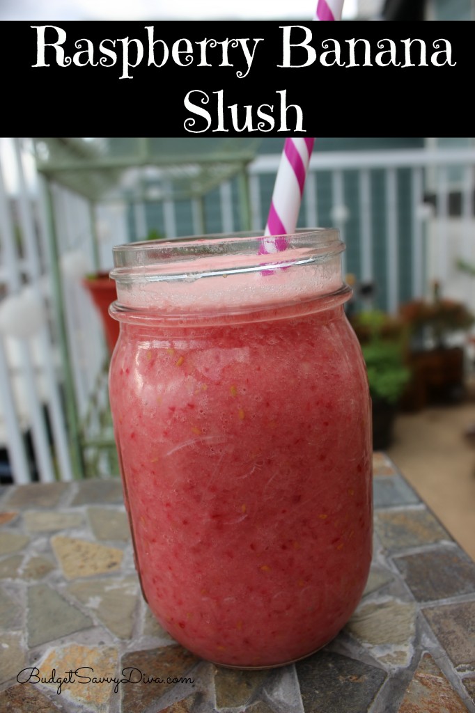 Raspberry Banana Slush Recipe 
