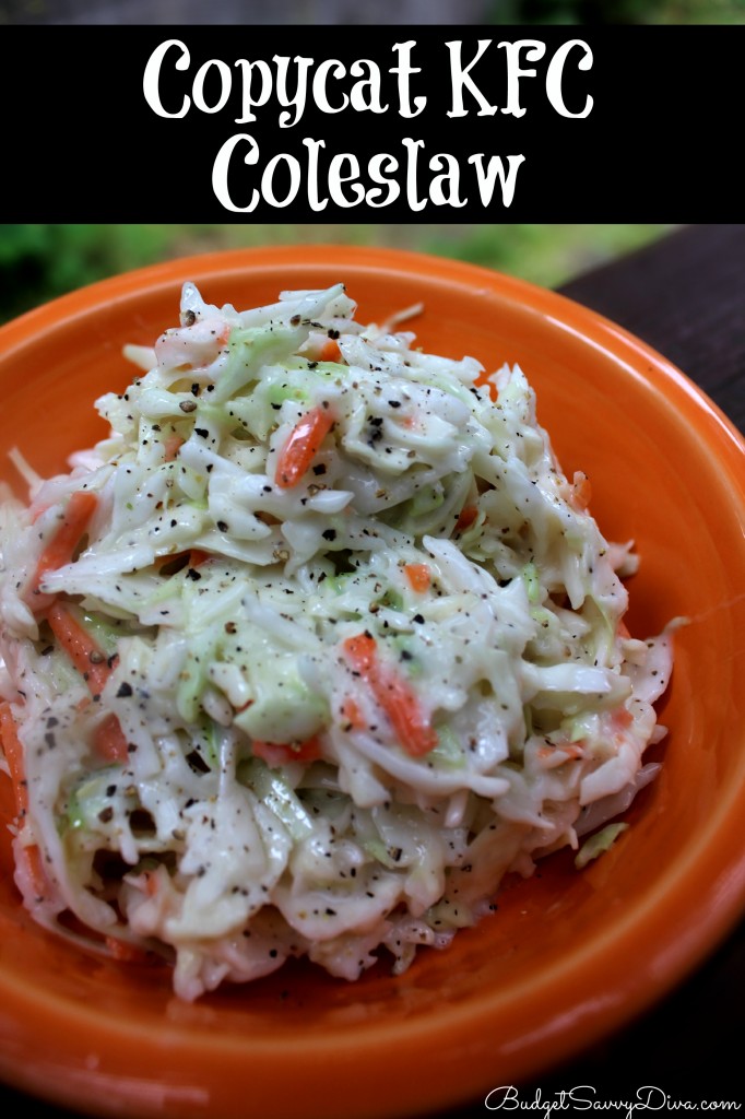 Copycat KFC Coleslaw Recipe 