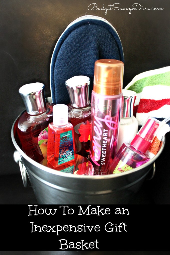 How to Make an Inexpensive Gift Basket 
