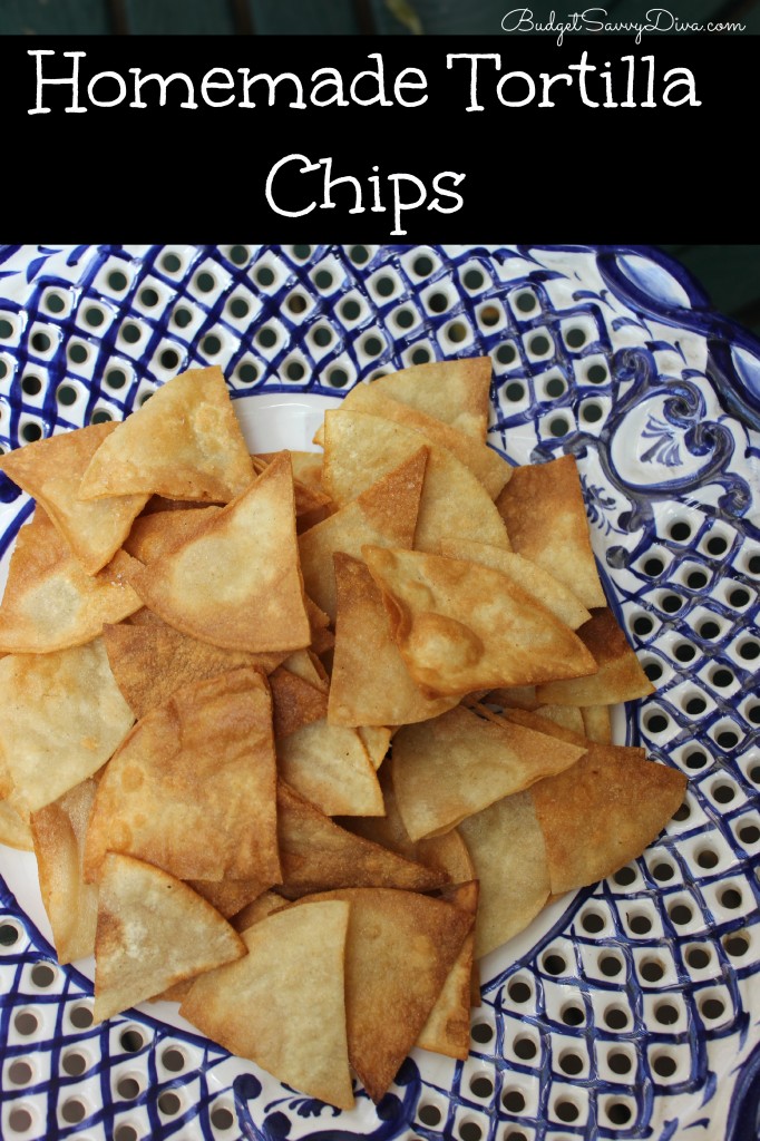 Homemade Tortilla Chips Recipe 