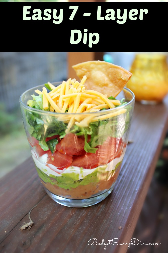 Easy Seven Layer Dip Recipe