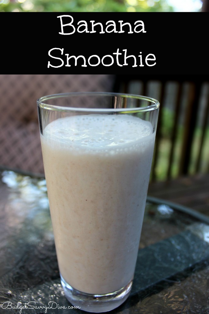 Banana Smoothie Recipe