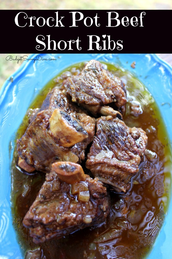 Crock Pot Short Ribs Recipe 