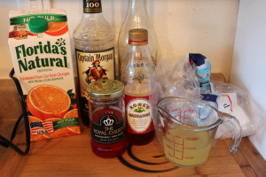 Frozen Hurricane Cocktail