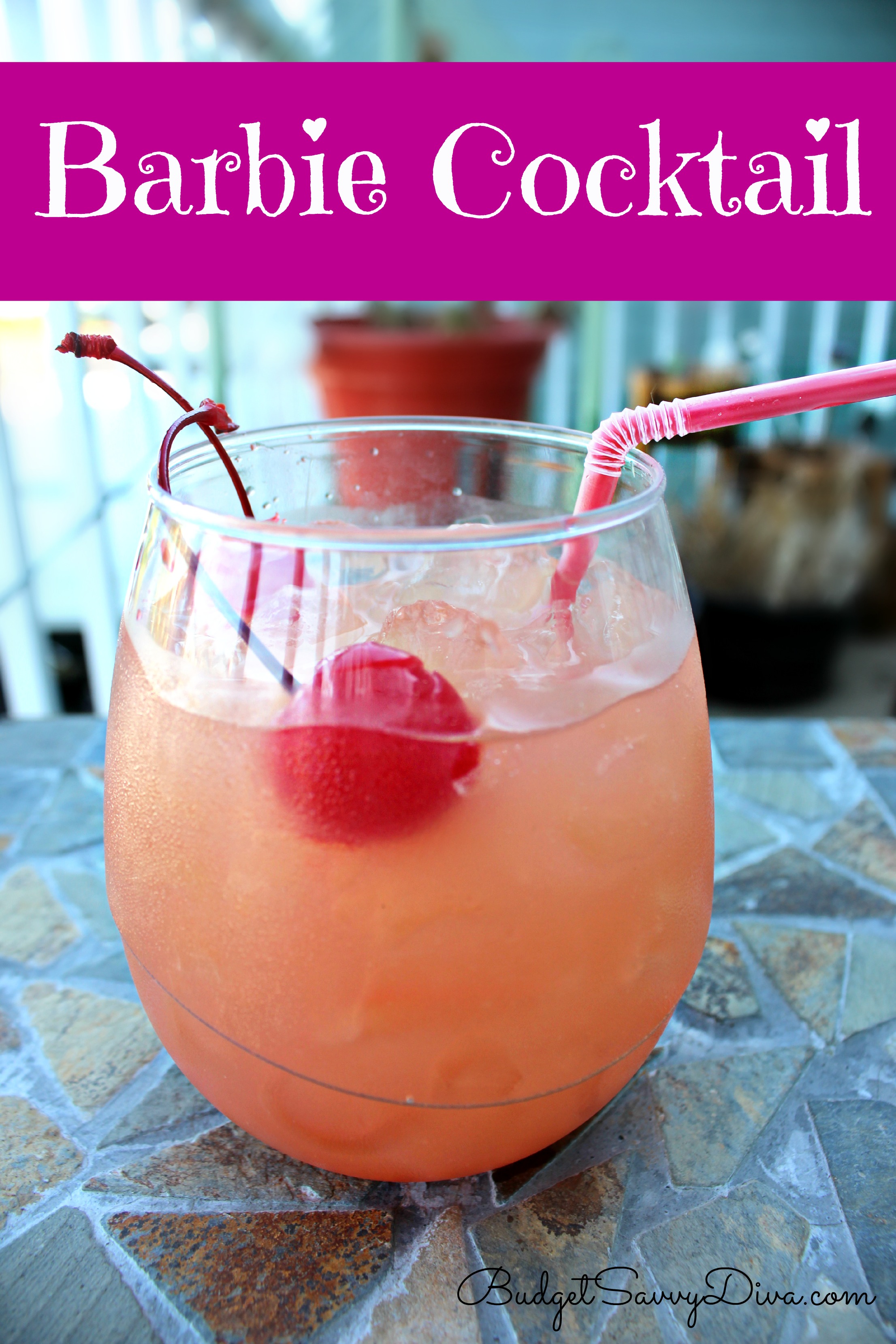 MALIBU BARBIE Malibu Rum Drinks, Bar Drinks, Yummy Drinks, Alcoholic