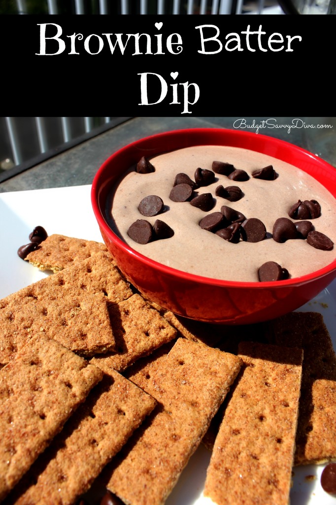 Brownie Batter Dip Recipe 