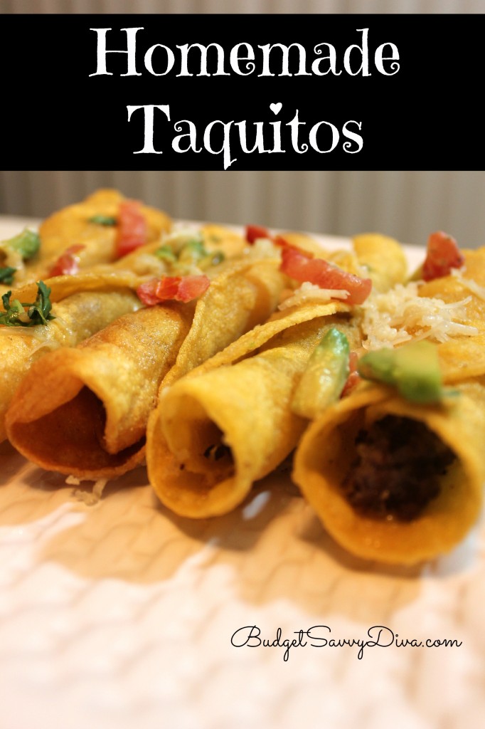 Homemade Taquitos Recipe