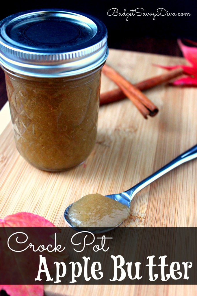 Crock Pot Apple Butter Recipe 