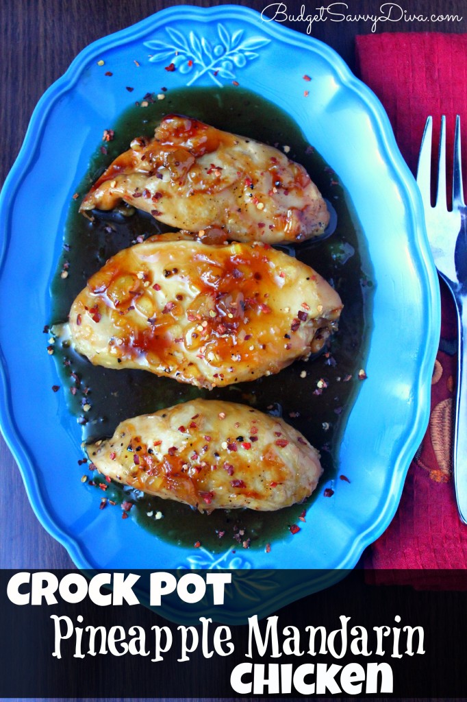 Crock Pot Pineapple Mandarin Chicken Recipe 