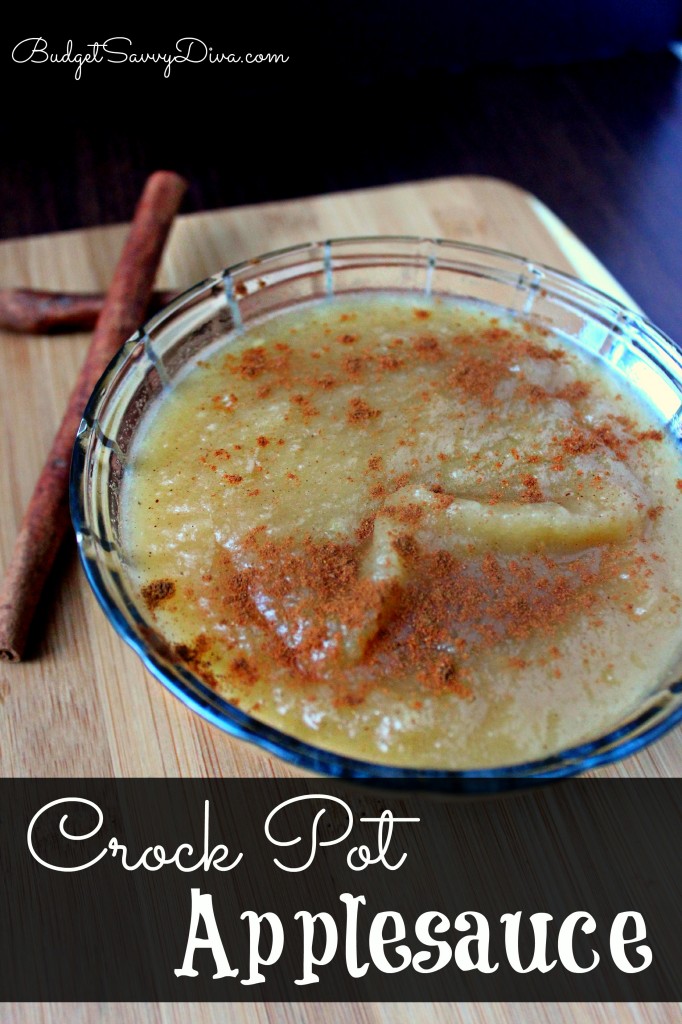 Crock Pot Applesauce Recipe 