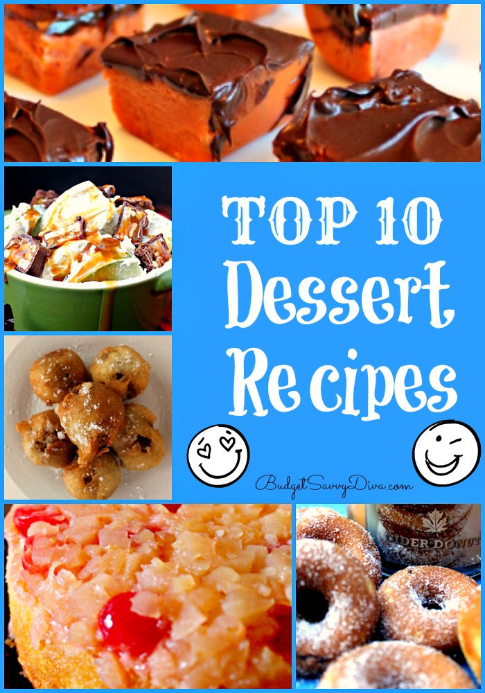 Top 10 Dessert Recipes 