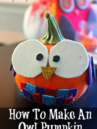 Colorful Dotted Pumpkin Craft | Budget Savvy Diva