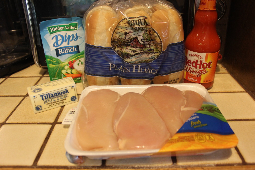 Crock Pot Buffalo Chicken Sandwiches Recipe 