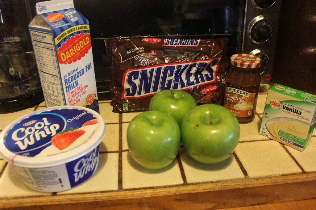 Snickers Caramel Apple Salad Recipe 