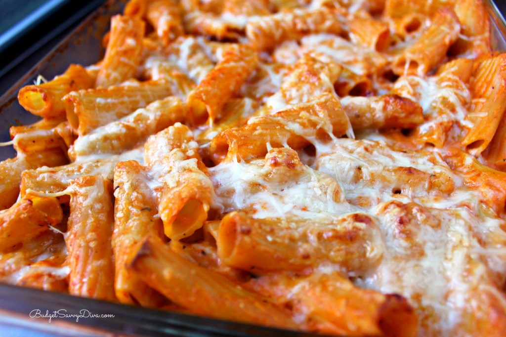 Copy Cat Recipe - Olive Garden Five-Cheese Ziti Al Forno