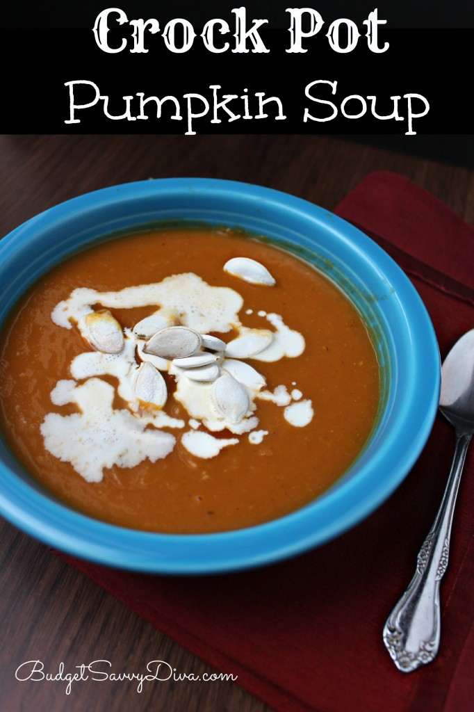 Crock Pot Pumpkin Soup Recipe 