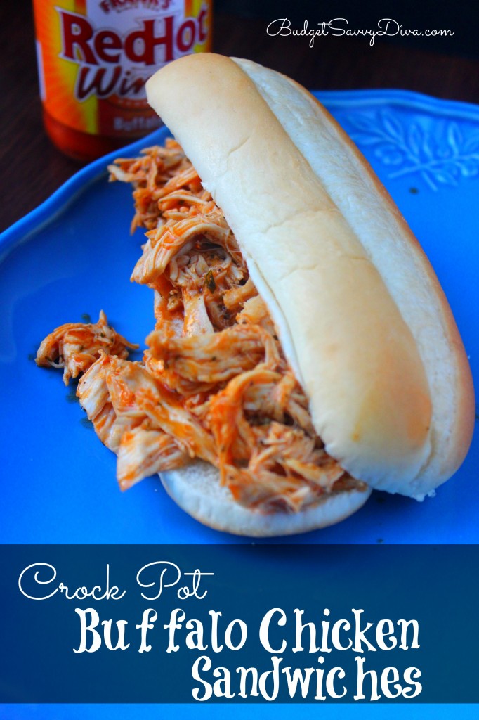 Crock Pot Buffalo Chicken Sandwiches Recipe  