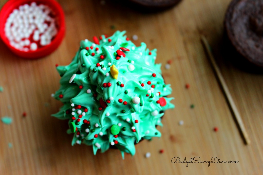 Christmas Tree Brownie Bites Recipe 