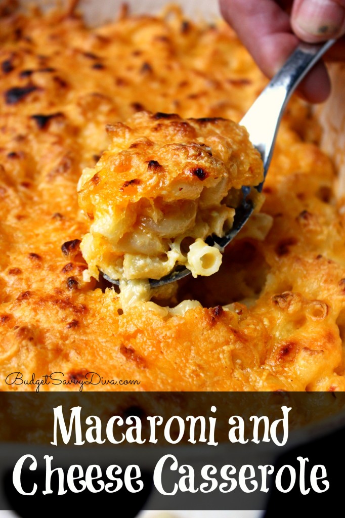 Macaroni and Cheese Casserole Recipe 