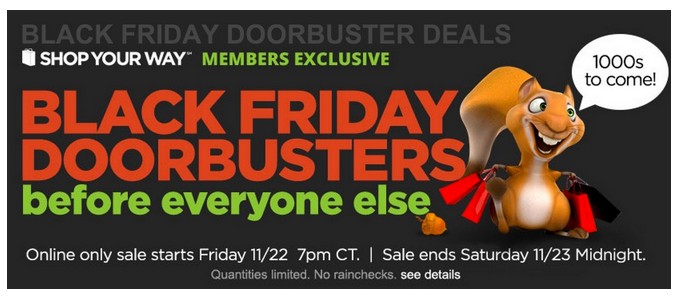 BIG Black Friday News: Sears Black Friday Deals available Online Starting Friday for SYWR ...