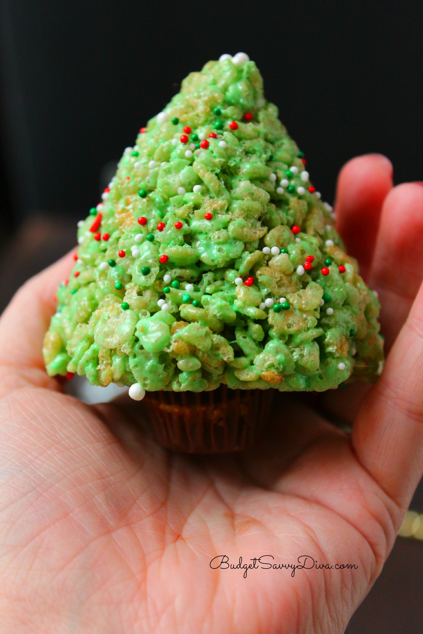 Rice Krispies Christmas Trees Recipe - Budget Savvy Diva