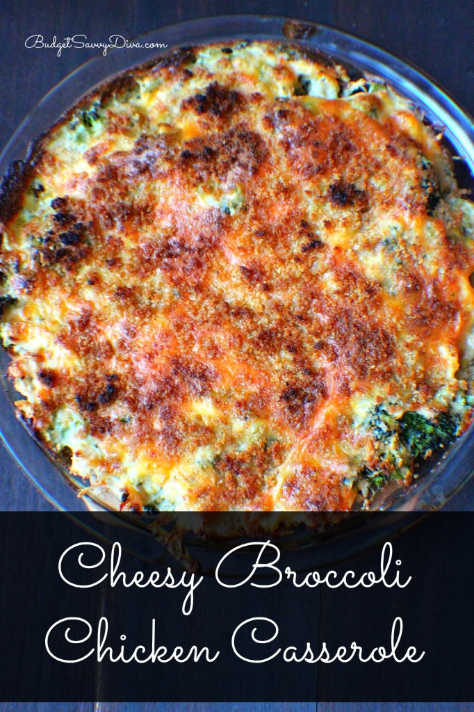 Cheesy Broccoli Chicken Casserole Recipe 