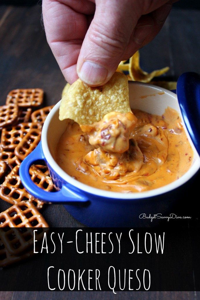 Easy-Cheesy Slow Cooker Queso Recipe