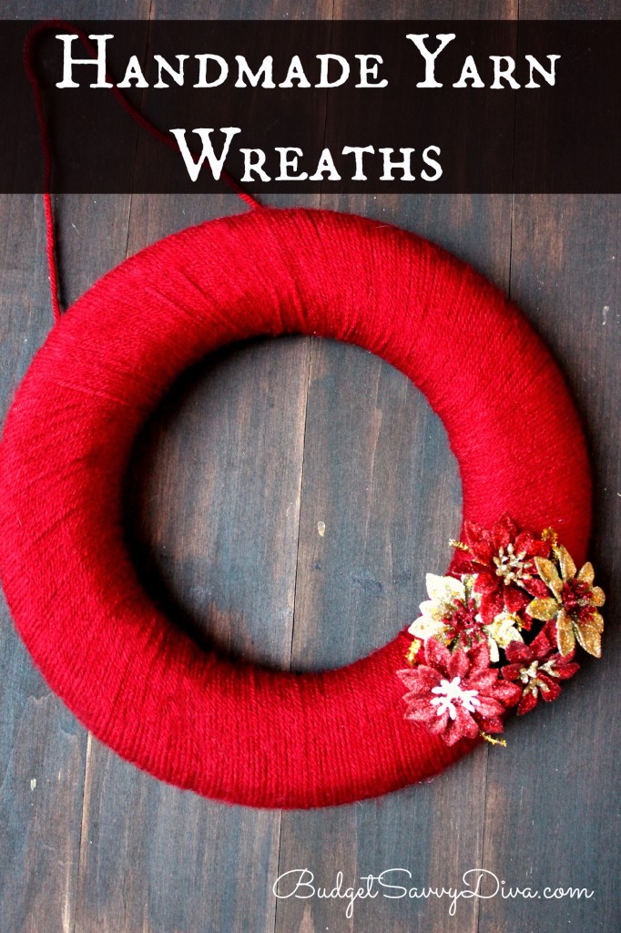 How To Make A Handmade Yarn Wreath