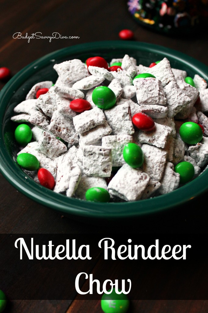 Nutella Reindeer Chow Recipe 