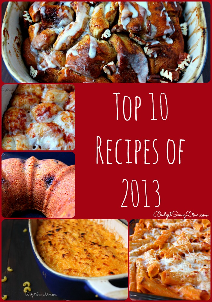 Top 10 Recipes of 2013