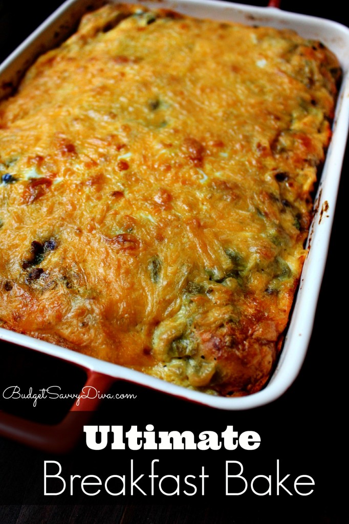 Ultimate Breakfast Bake Recipe - Budget Savvy Diva