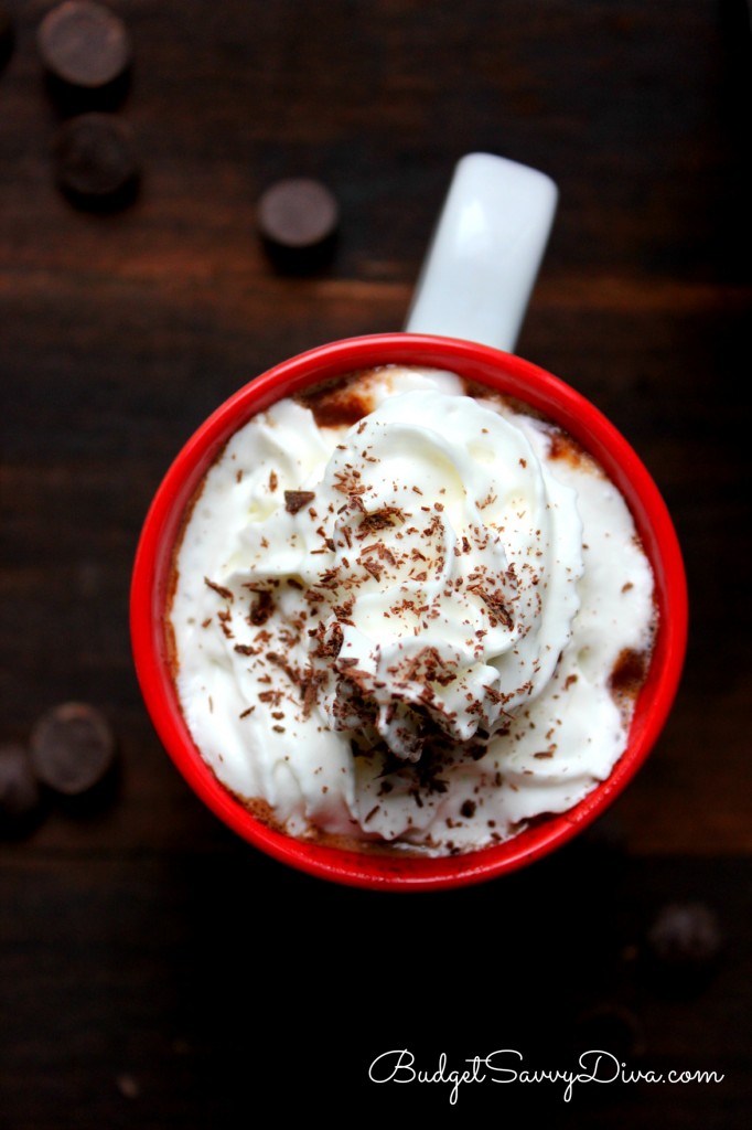 Homemade Nutella Hot Chocolate 