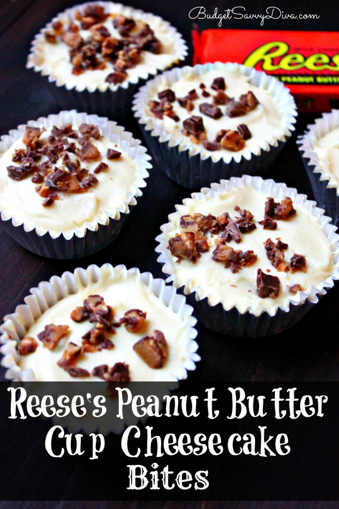 Reese's Peanut Butter Cup Cheesecake Bites Recipe 