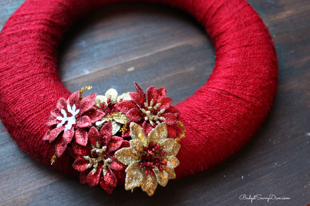 How To Make A Handmade Yarn Wreath